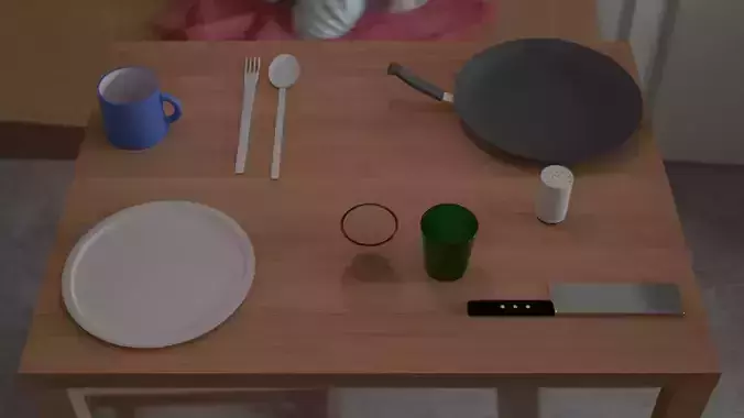 Kitchen Basics Low Poly 3D Pack 3D model Kitchen Basics Low Poly 3D Pack 3D model