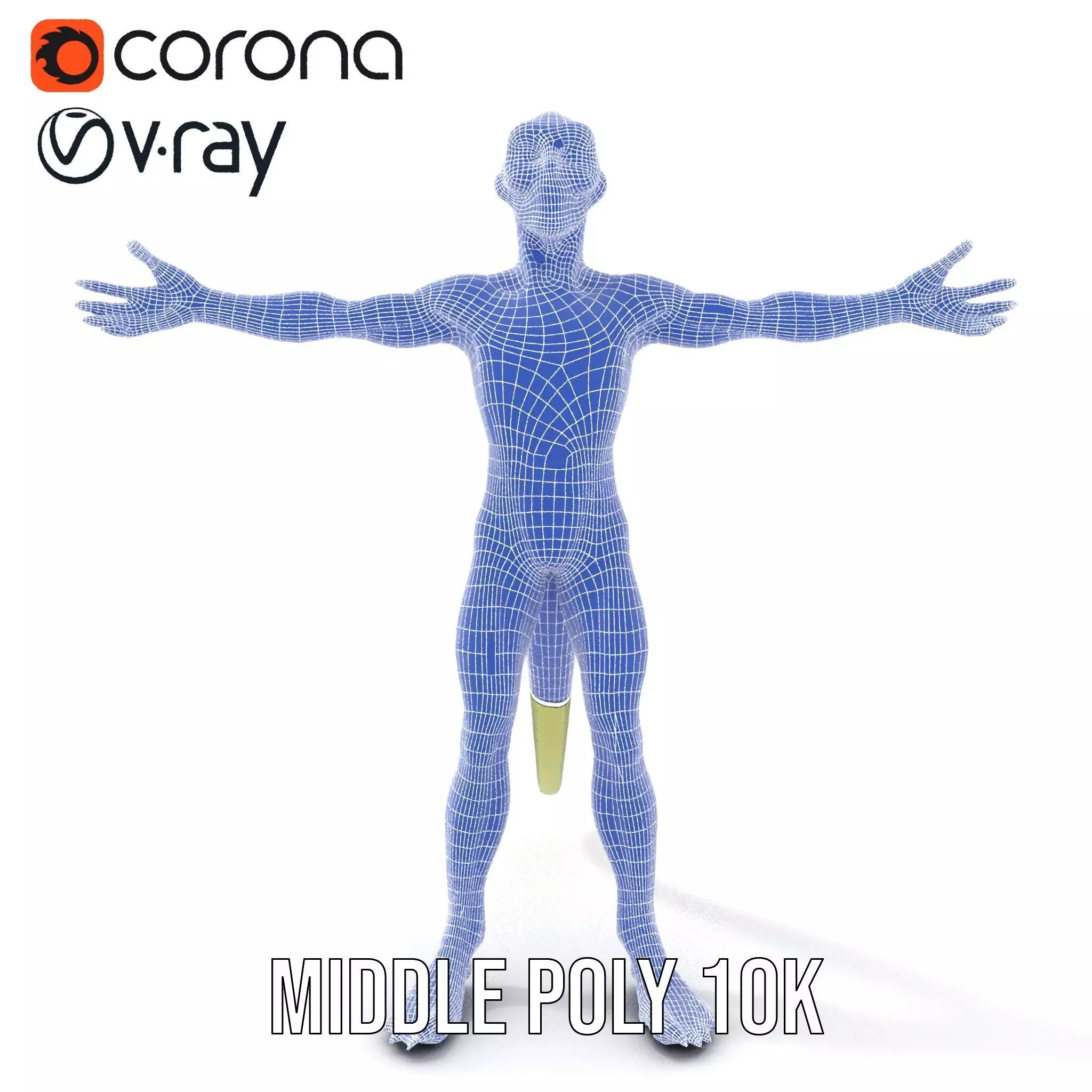 Lizard Humanoid Alien Model Pack Low-poly 3D model_24