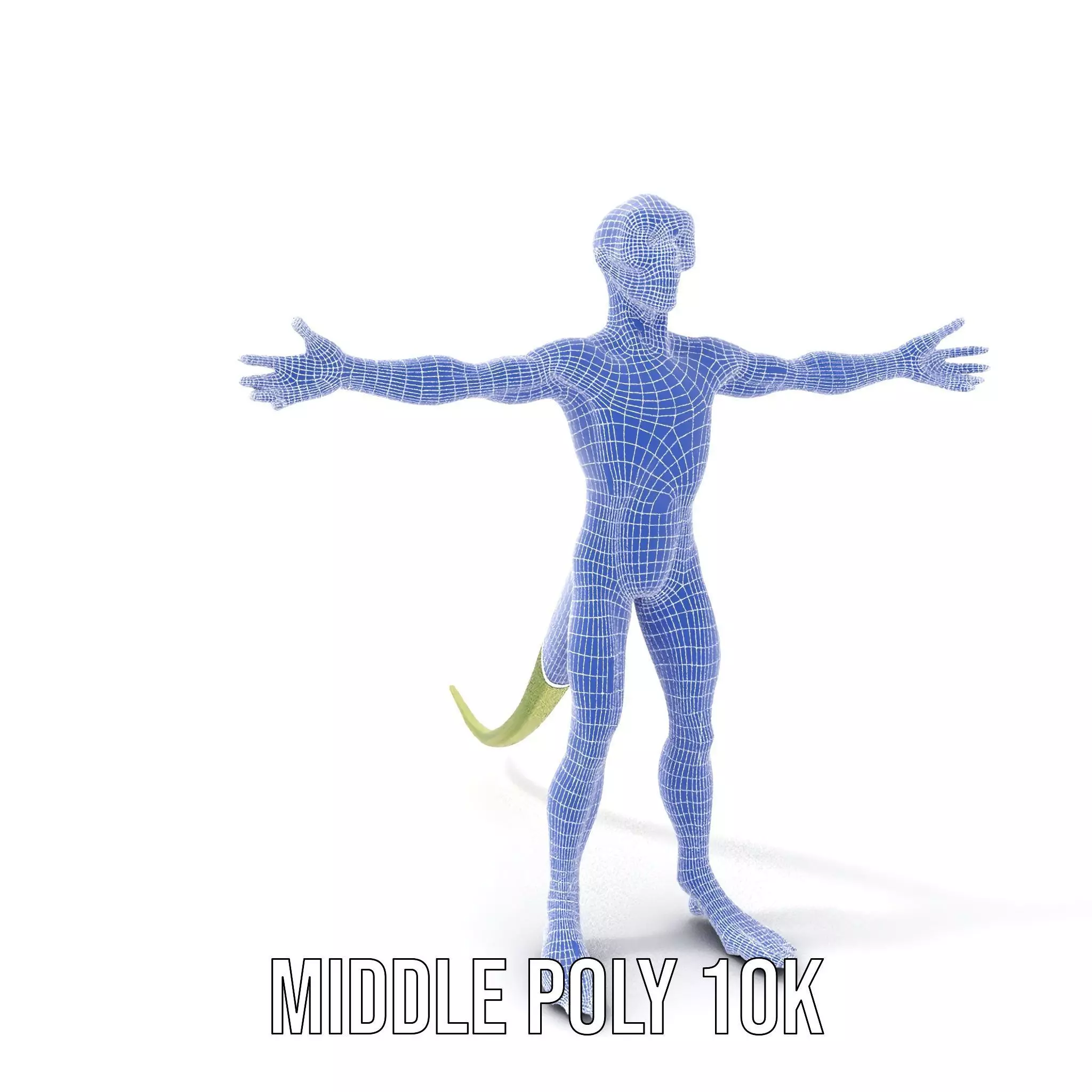 Lizard Humanoid Alien Model Pack Low-poly 3D model_15