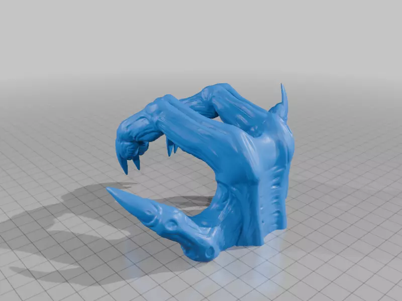 Ceiling Xenomorph Updated 3D print model_8