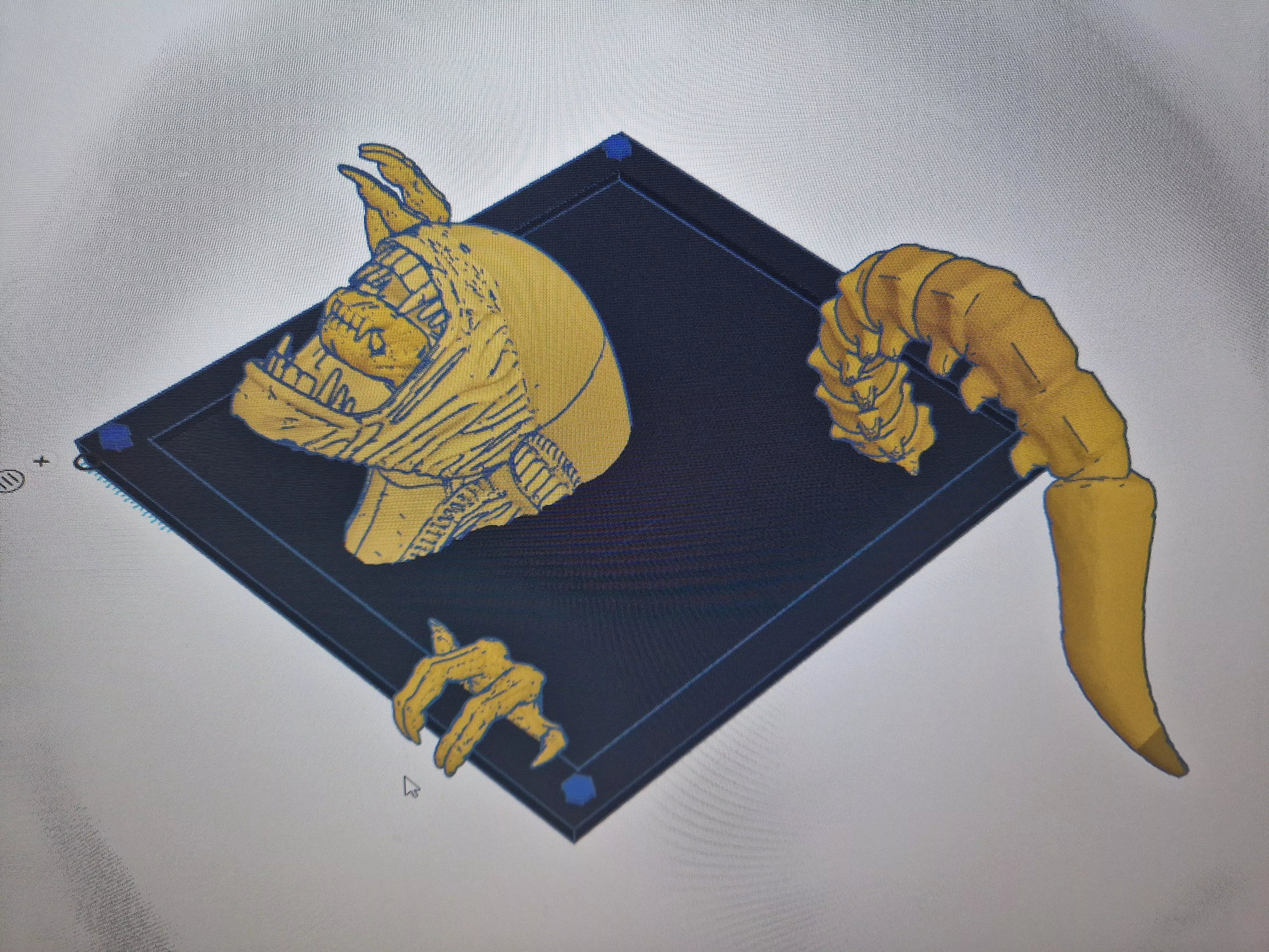 Ceiling Xenomorph Updated 3D print model_3