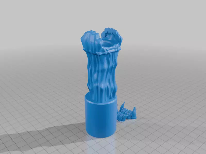 Ceiling Xenomorph Updated 3D print model_9