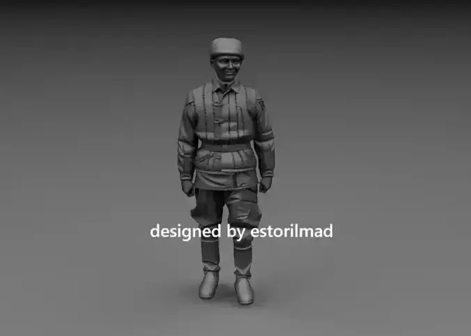 WW2 RUSSIAN TANKER T 34 CREW v1