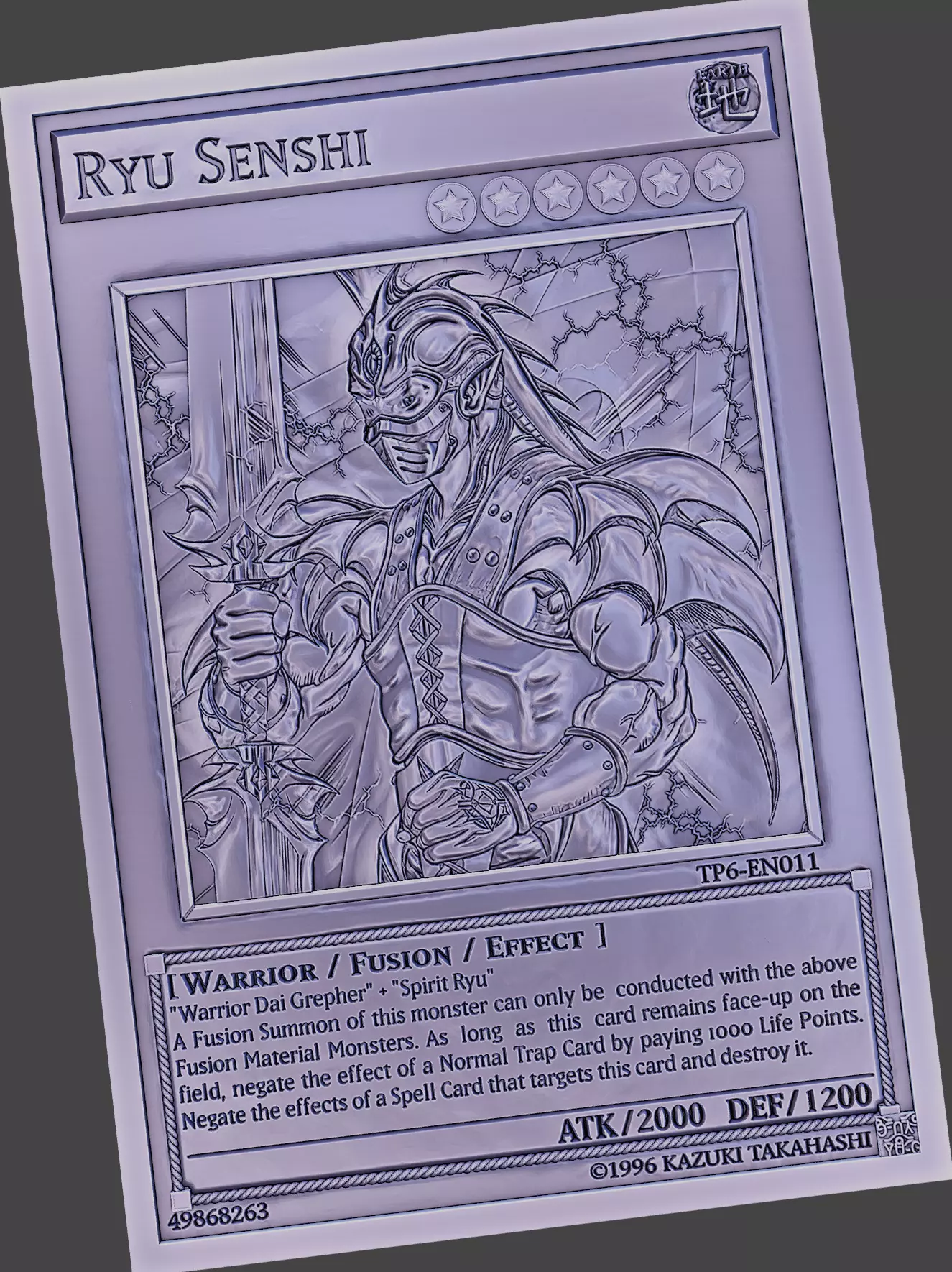 Ryu Senshi - yu-gi-oh Free 3D print model