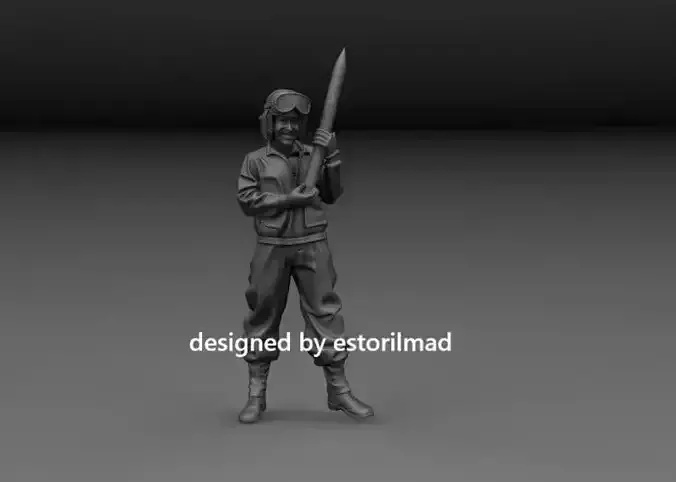 WW2 AMERICAN TANKER SHERMAN CREW v4