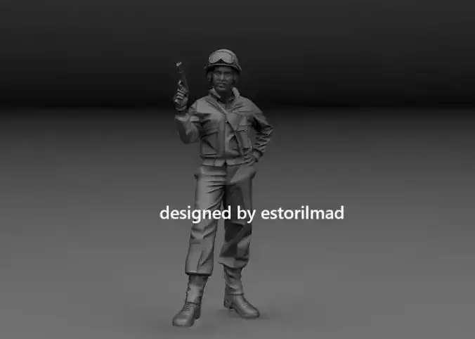 WW2 AMERICAN TANKER SHERMAN CREW v5