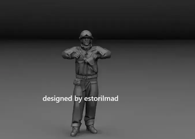 WW2 AMERICAN TANKER SHERMAN CREW v6