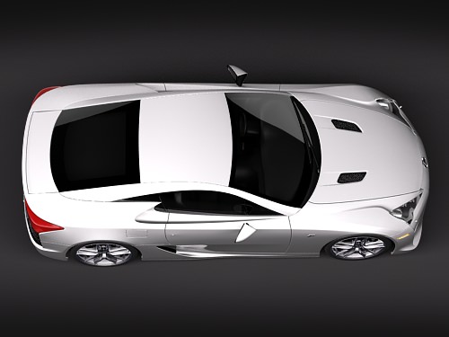 Lexus LFA 3D model_7