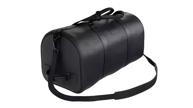 Leather Duffle Bag 3D model