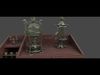 Alchemy Brewing Stand Low-poly 3D model_1