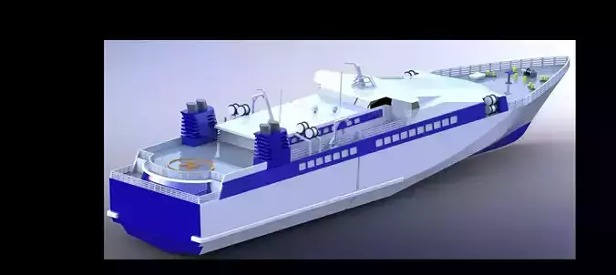 High Speed Craft 3D print model
