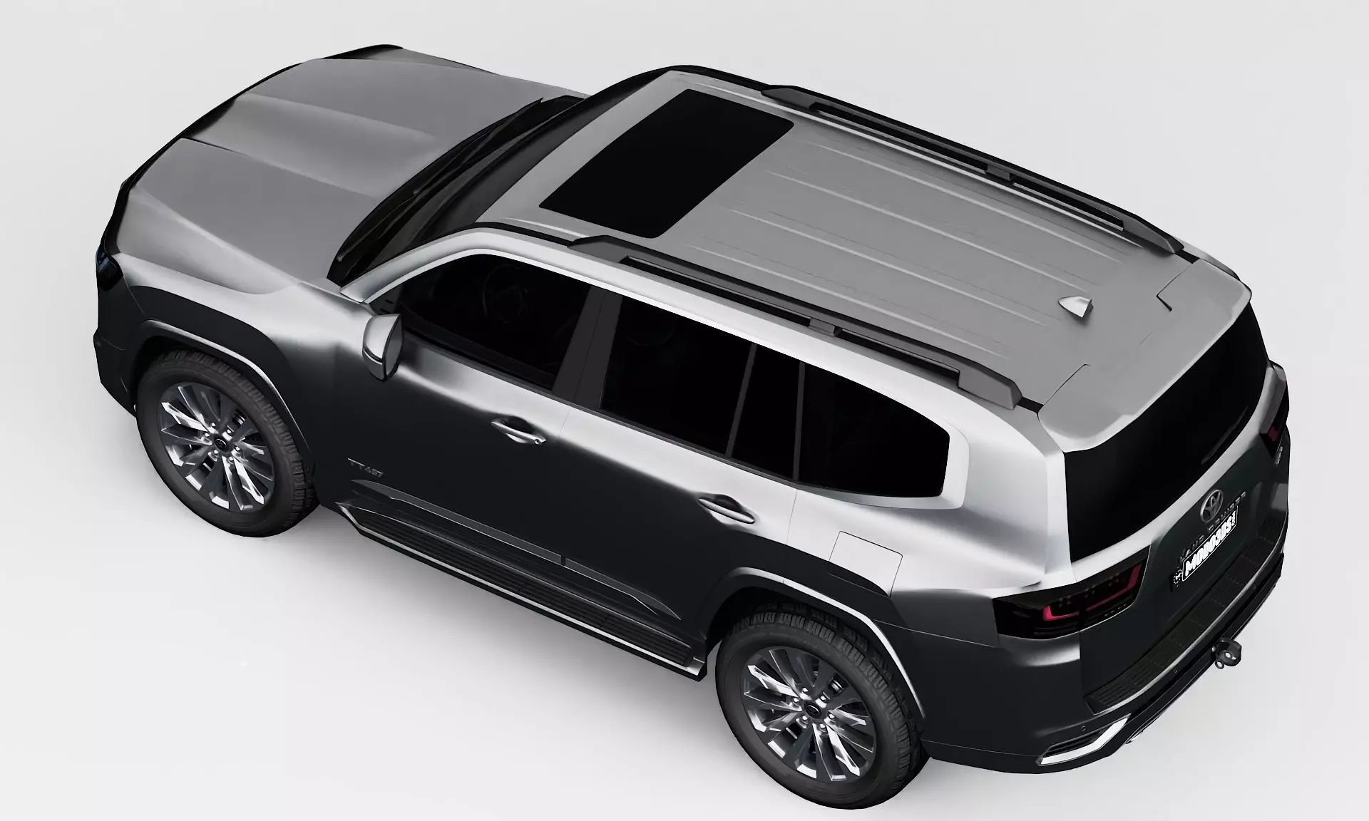 Toyota Land Cruiser Hybrid VXR 2026 3D model_9