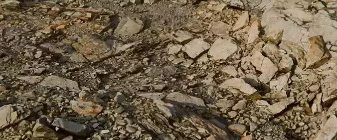 22 Photorealistic 3D Scans Of A Dry Lakebed and Scene