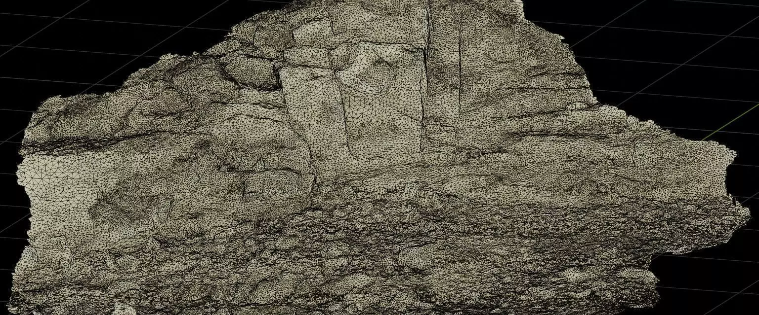 22 Photorealistic 3D Scans Of A Dry Lakebed and Scene 3D model_5