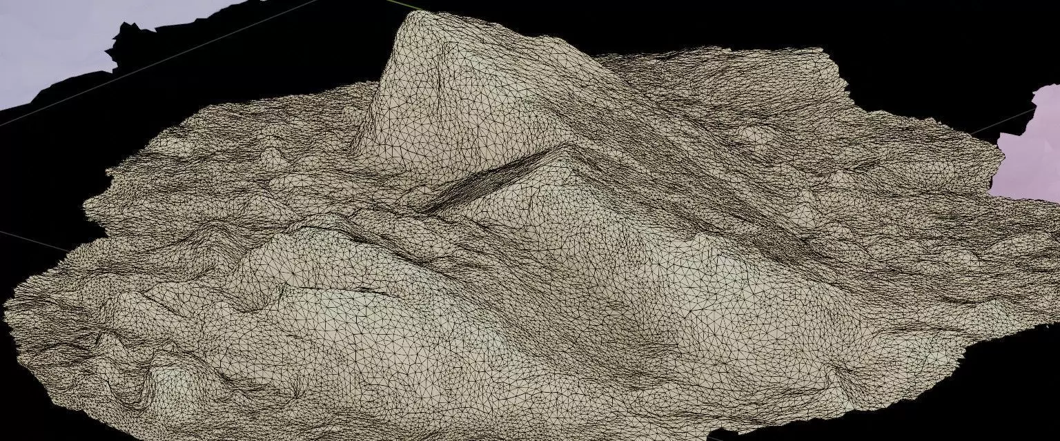 22 Photorealistic 3D Scans Of A Dry Lakebed and Scene 3D model_4