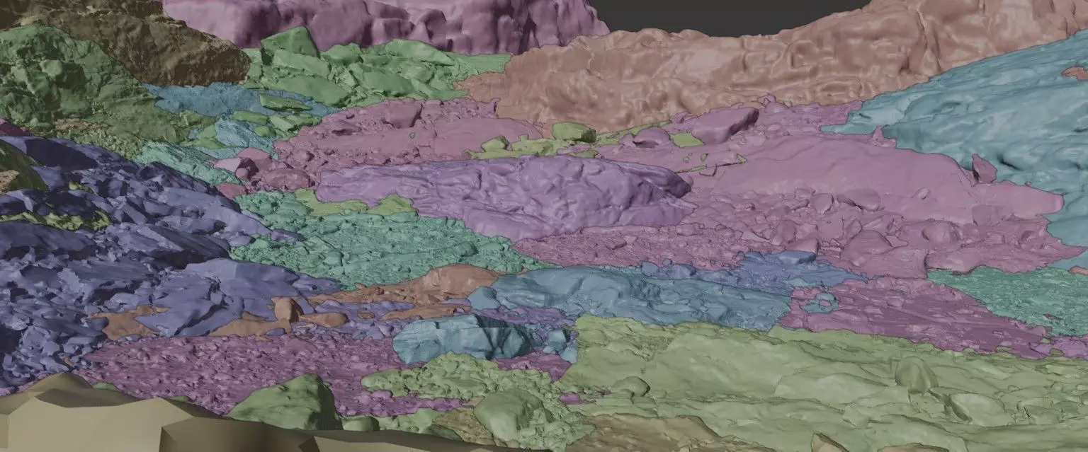 22 Photorealistic 3D Scans Of A Dry Lakebed and Scene 3D model_11