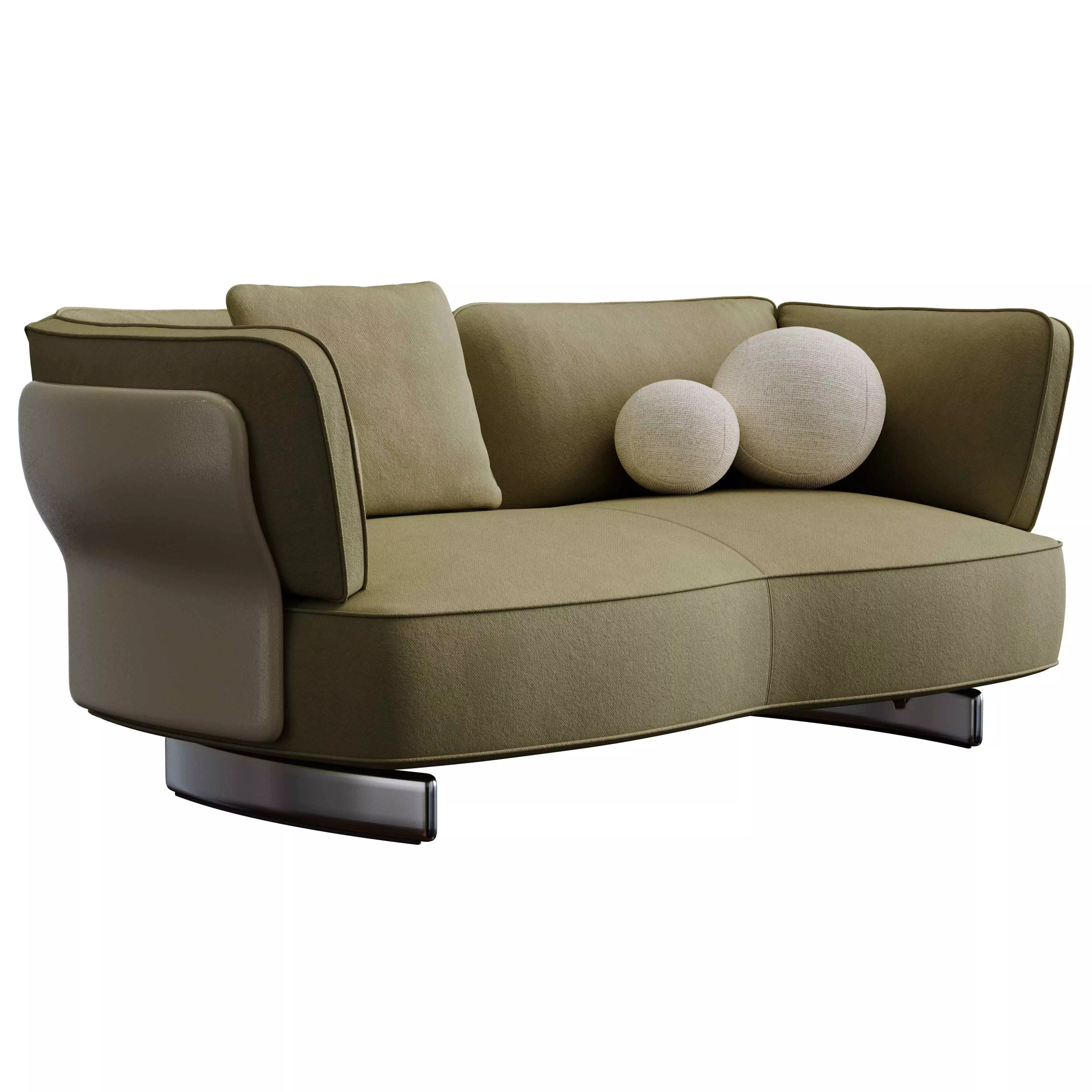 Saki Sofa  3D model_1