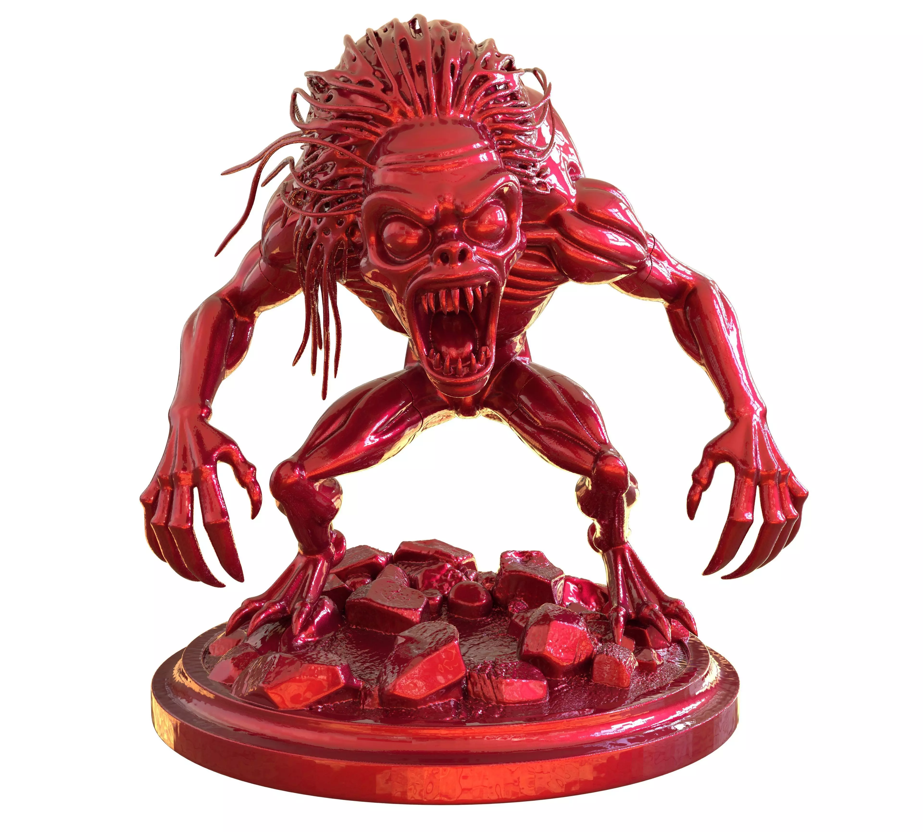 HYDE MONSTER WEDNESDAY 3D print model_0