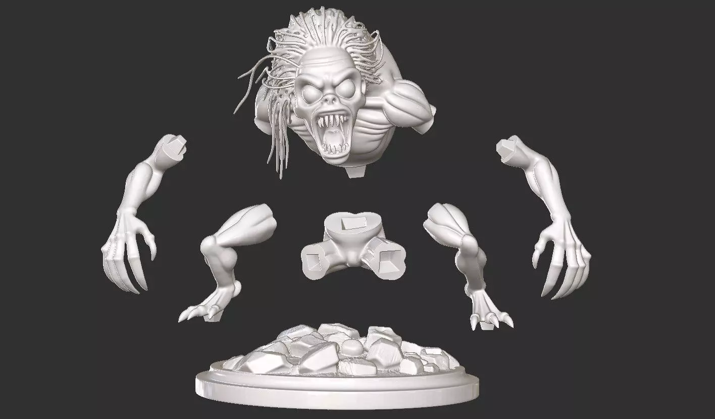 HYDE MONSTER WEDNESDAY 3D print model_7