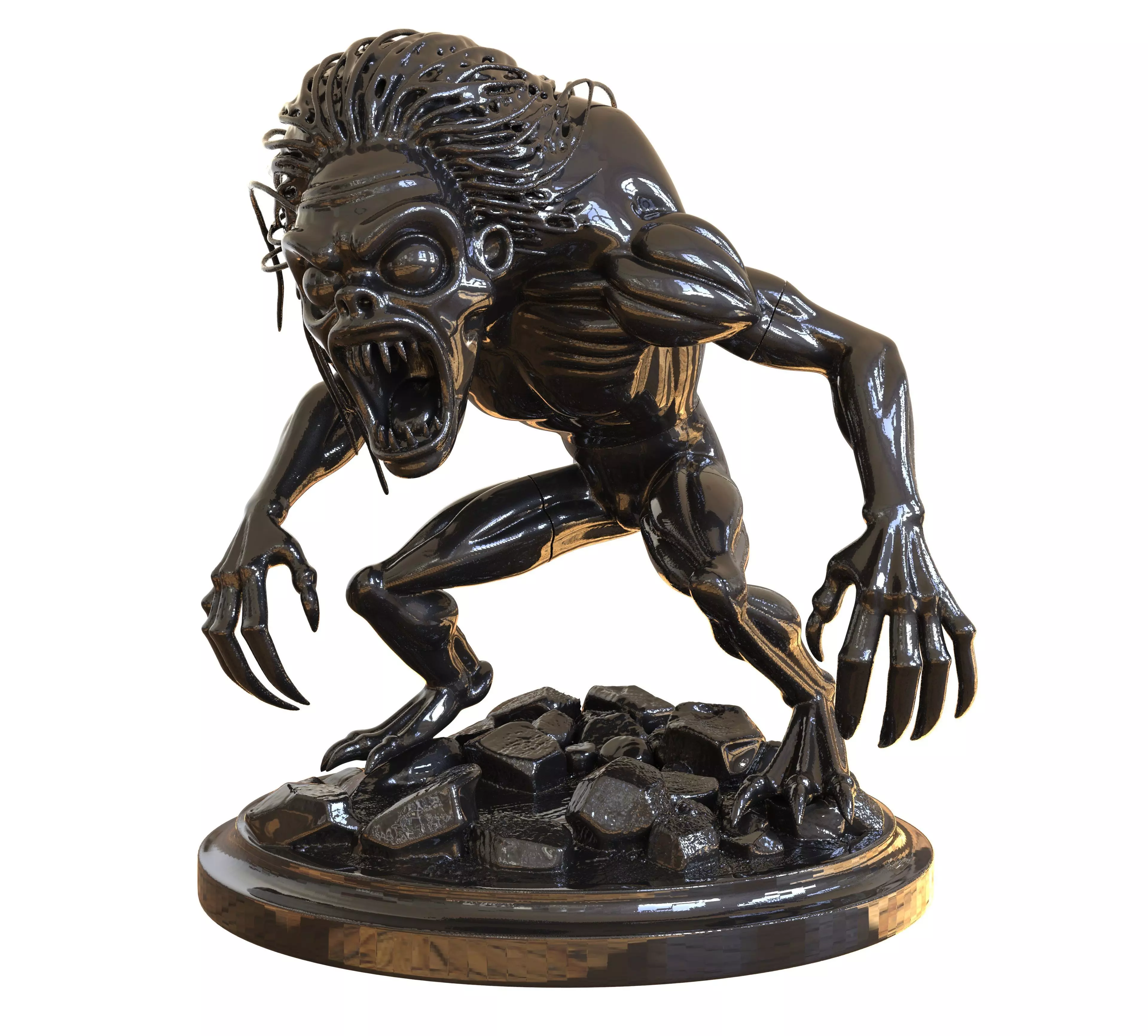 HYDE MONSTER WEDNESDAY 3D print model_4