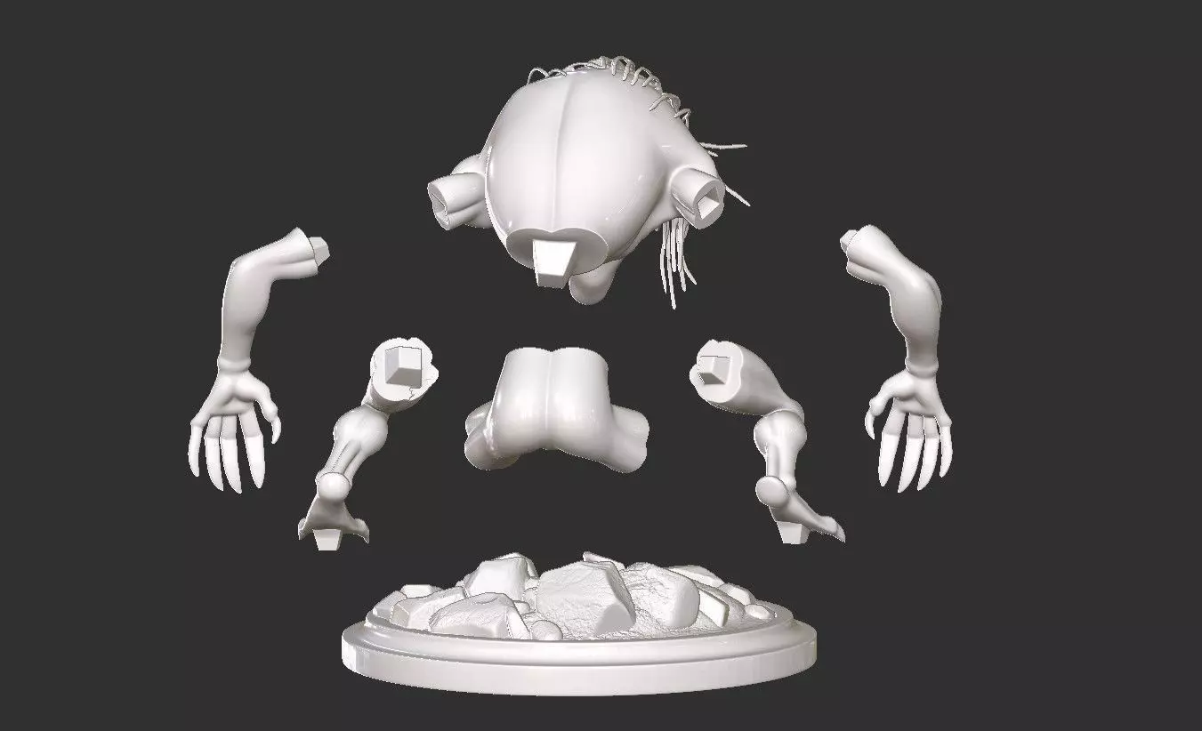 HYDE MONSTER WEDNESDAY 3D print model_8