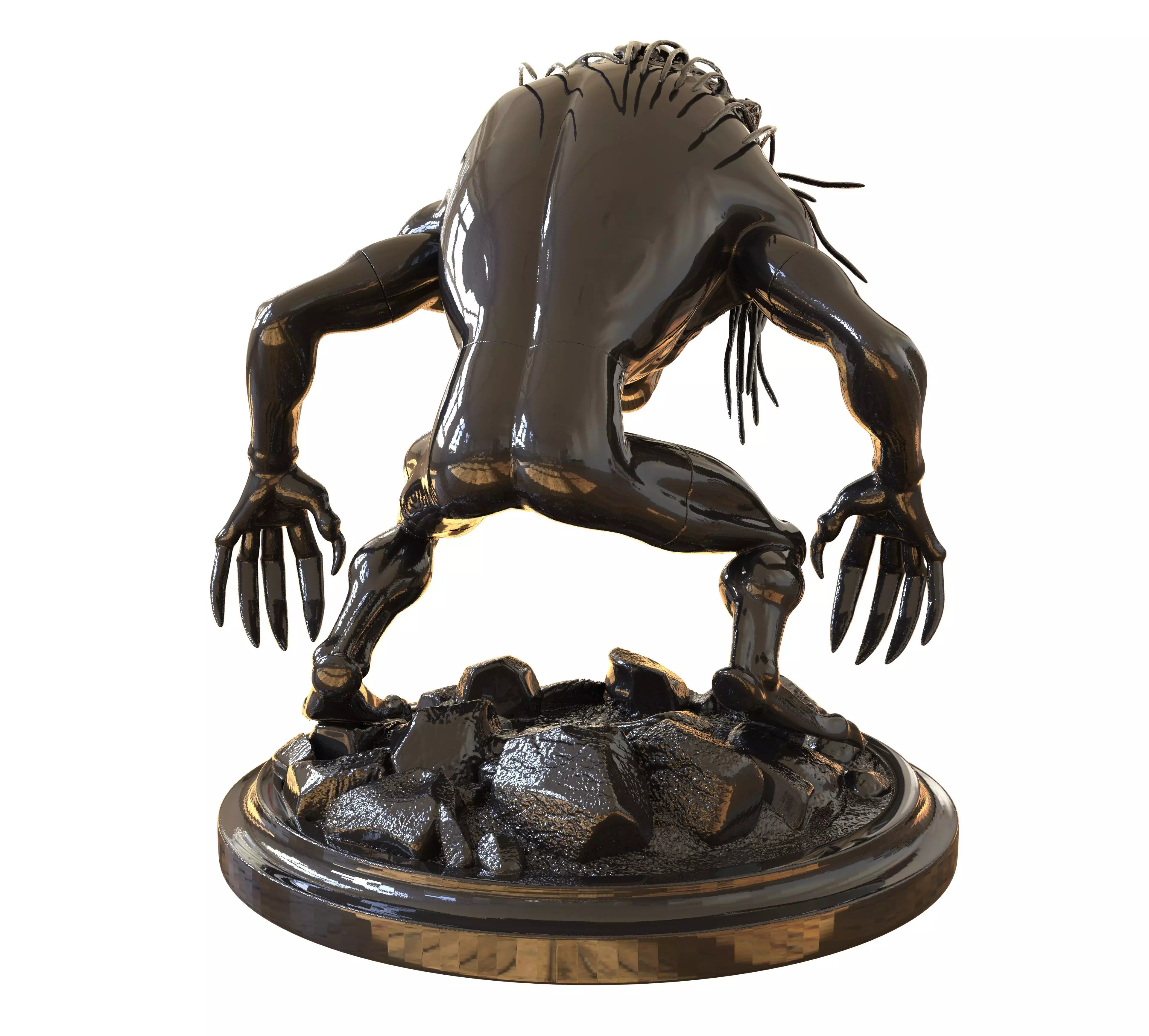 HYDE MONSTER WEDNESDAY 3D print model_3