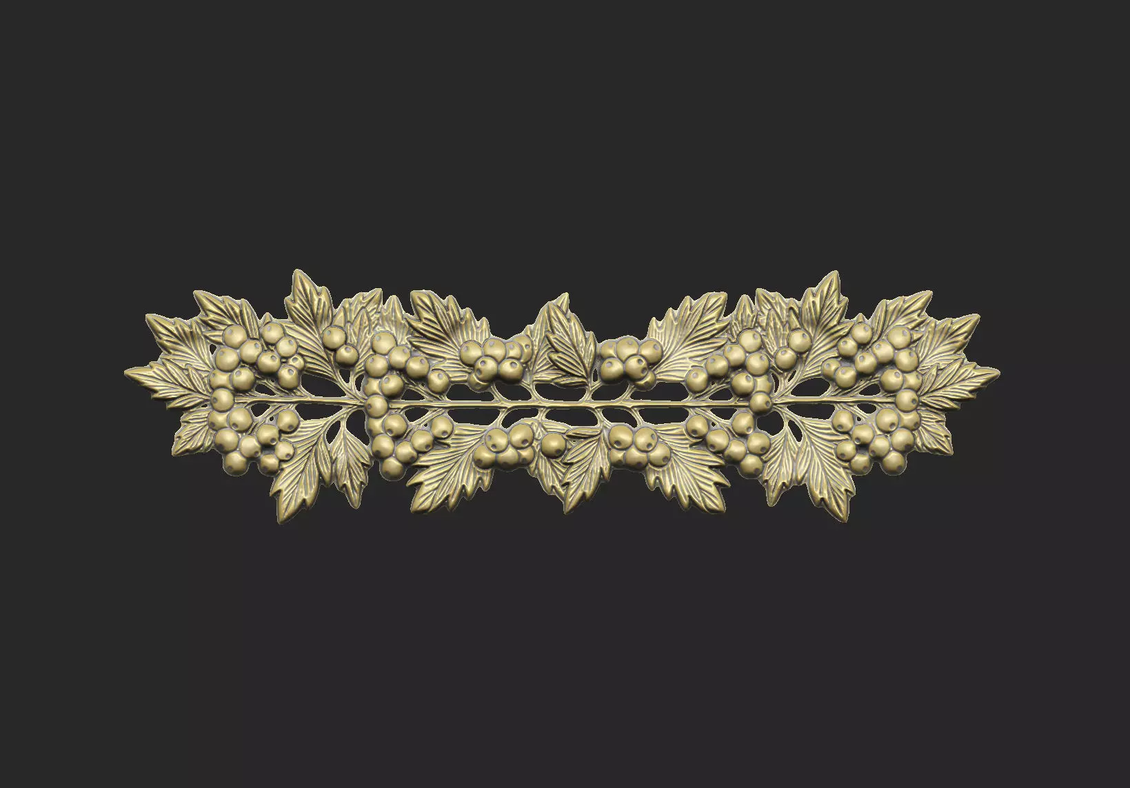 Pattern gothic design special deco ornate carving cnc 3D print model_0