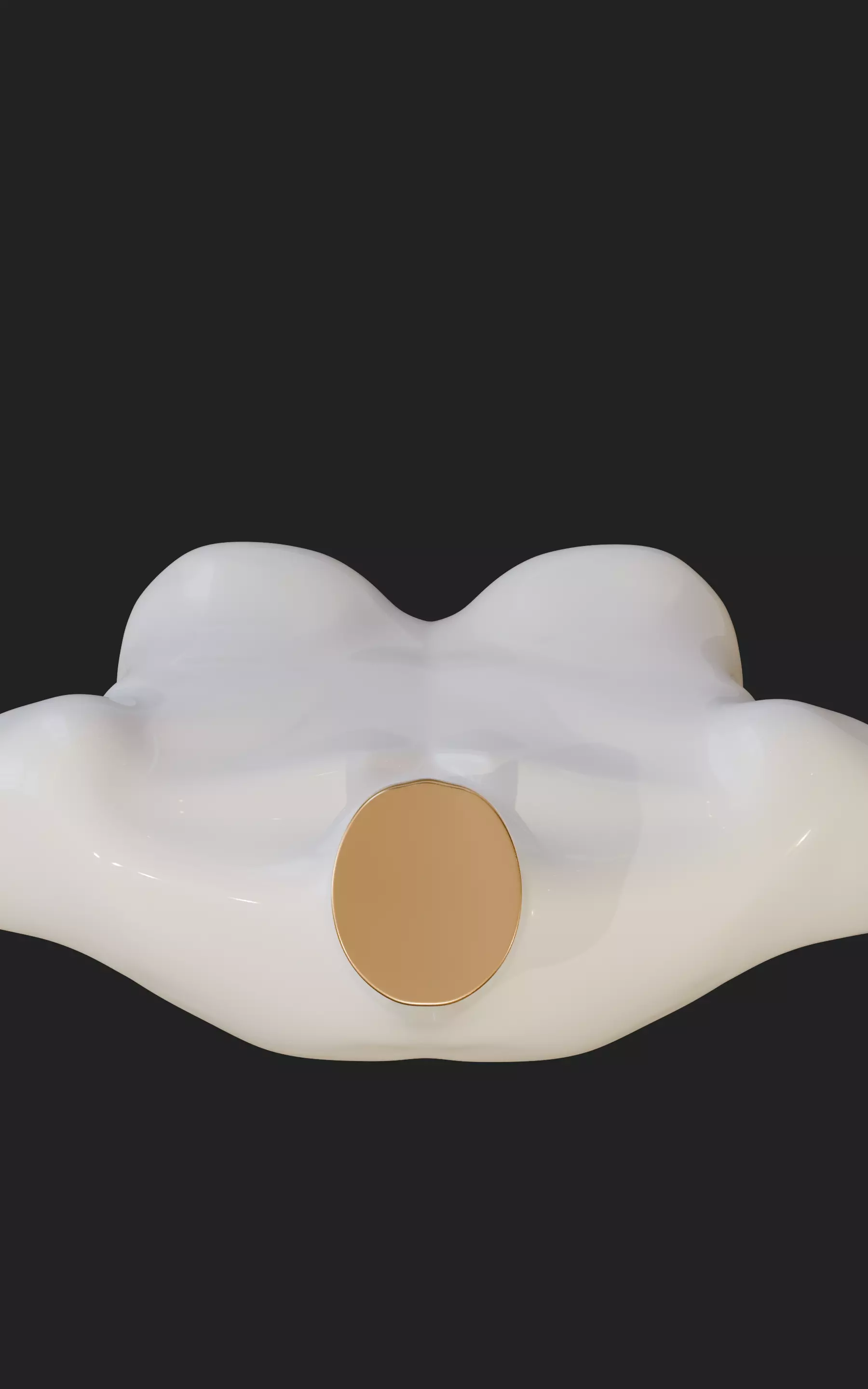 Stylized Female Fitting Dummy Low-poly 3D model_21