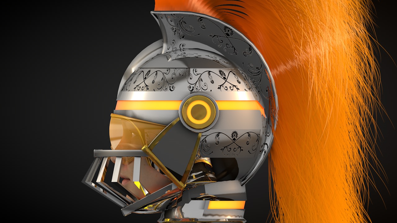 Warrior woman  Free 3D model_4