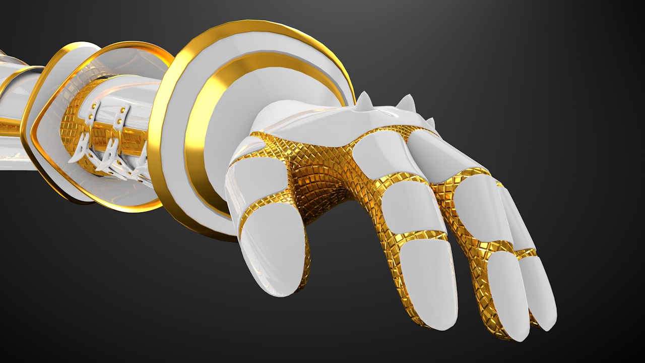 Warrior woman  Free 3D model_16