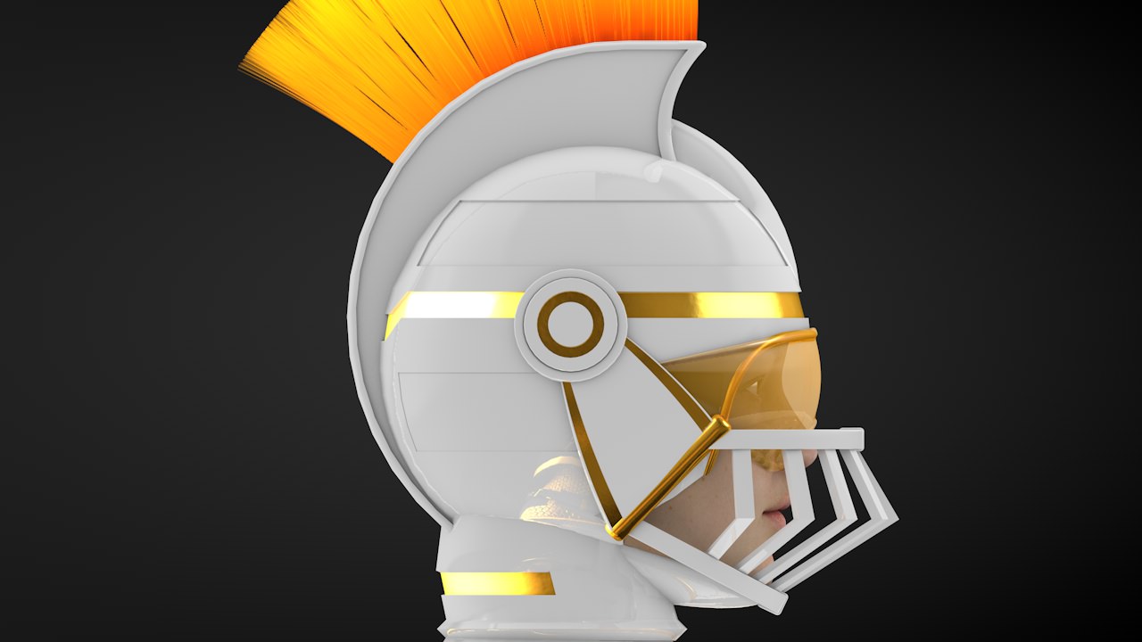 Warrior woman  Free 3D model_14