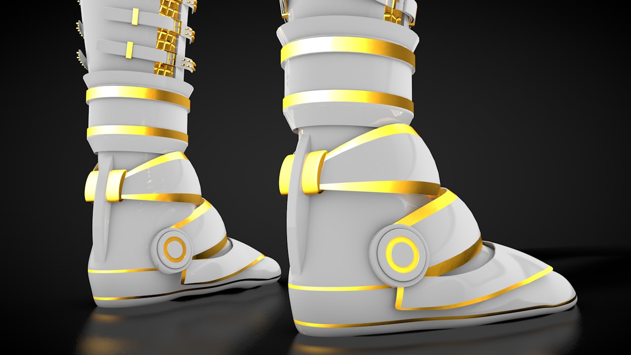 Warrior woman  Free 3D model_18