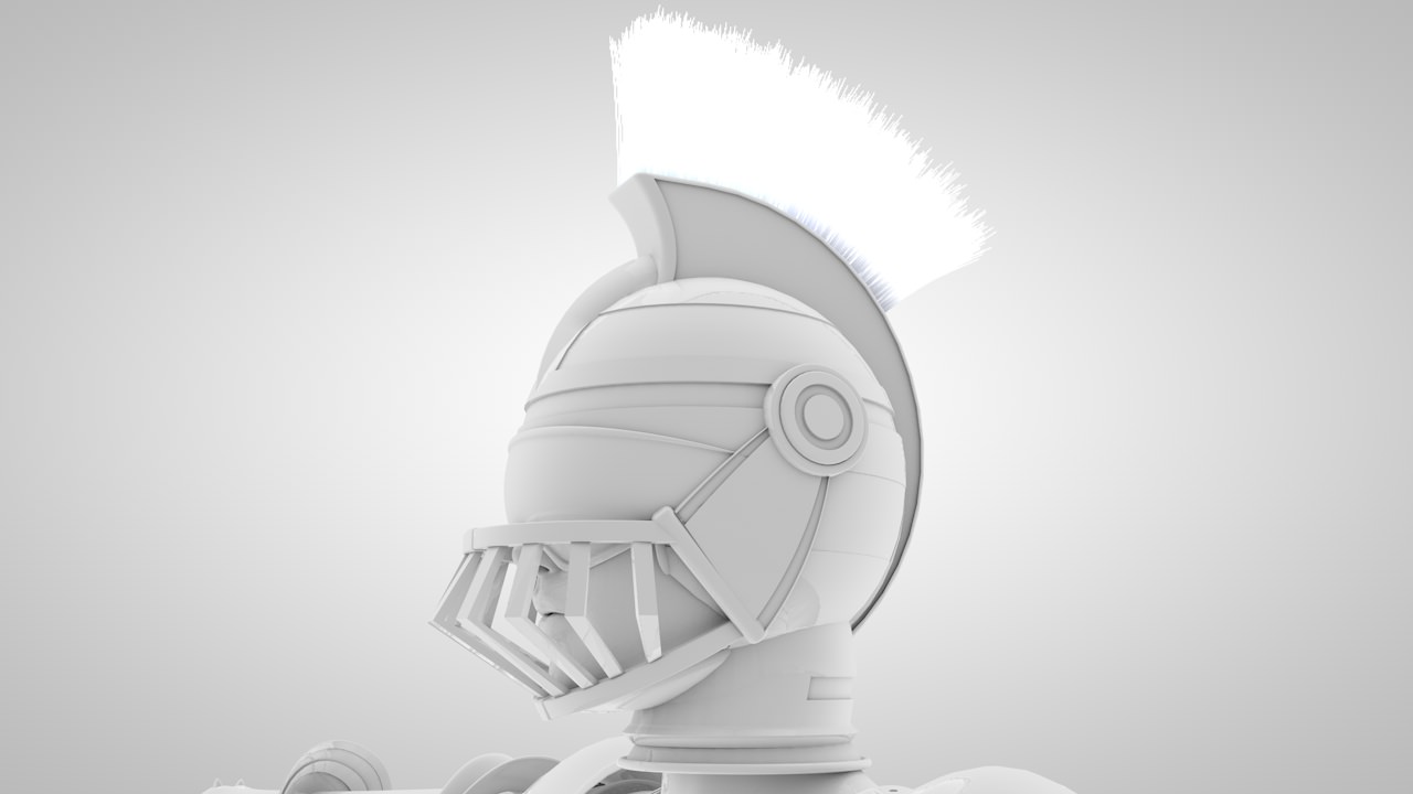 Warrior woman  Free 3D model_23