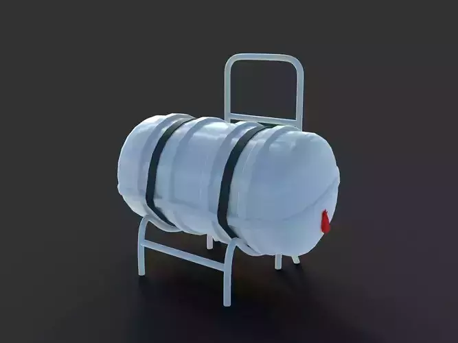 Rescue Capsule for Ship 3D model
