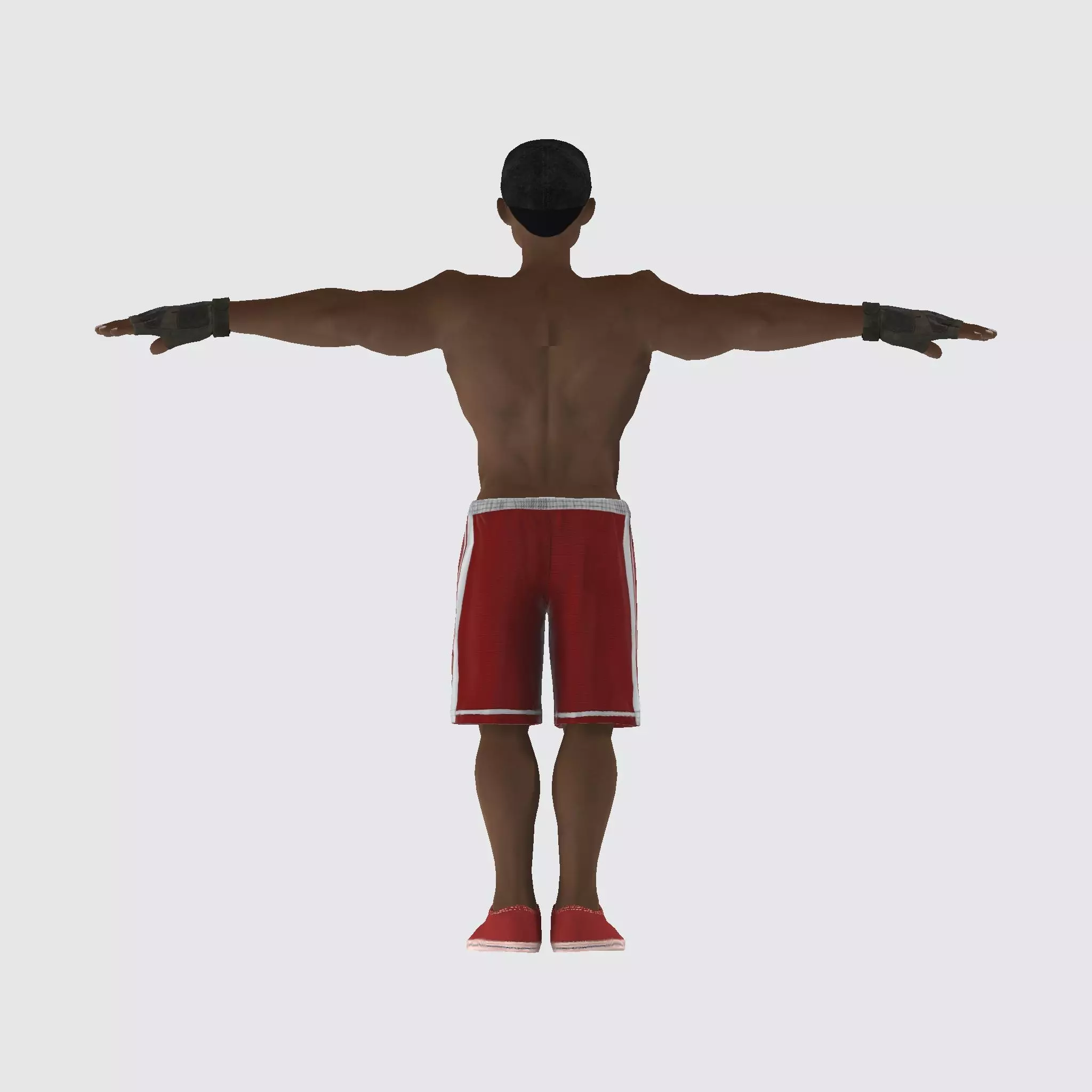 3D Character Model Low Poly Casual Male Game Ready Low-poly 3D model_9