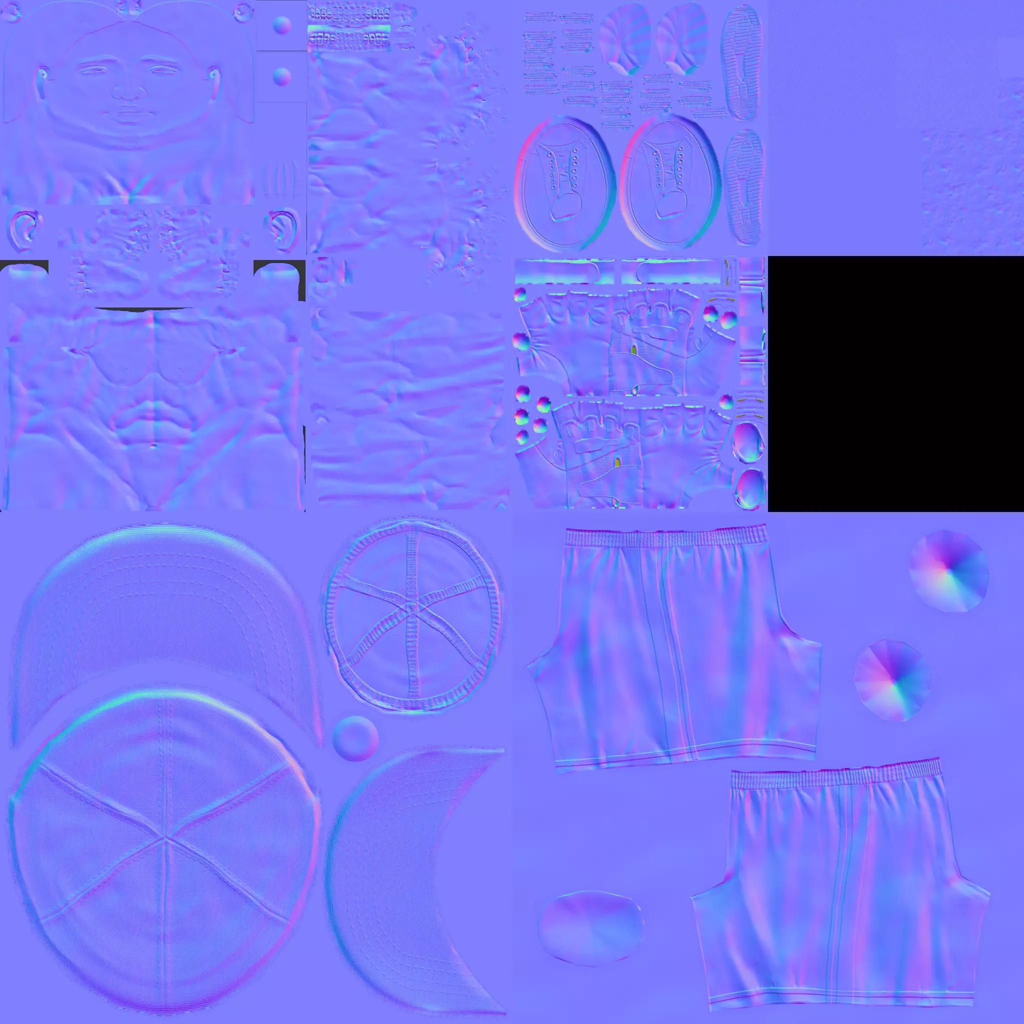 3D Character Model Low Poly Casual Male Game Ready Low-poly 3D model_16