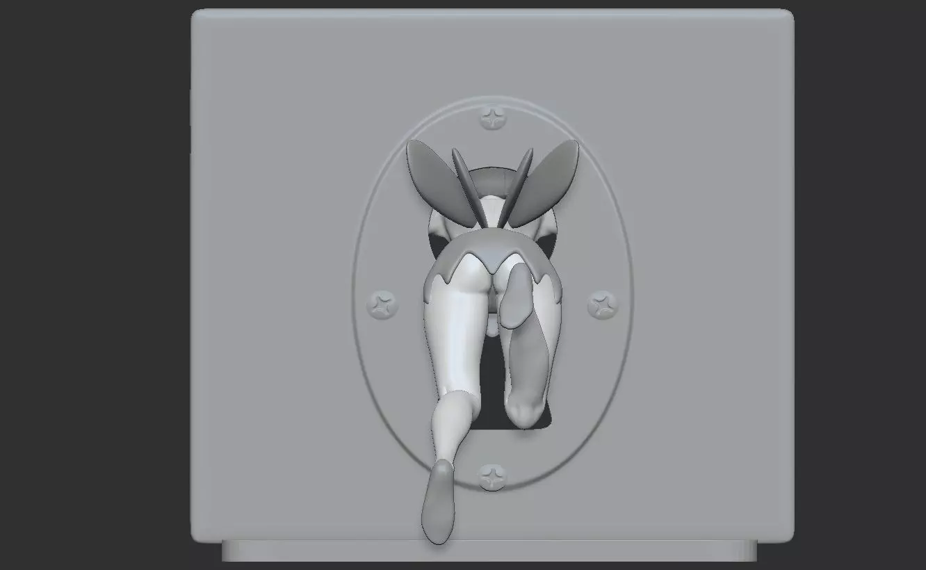 CAMPANITA Y CERRADURA  3D print model_2