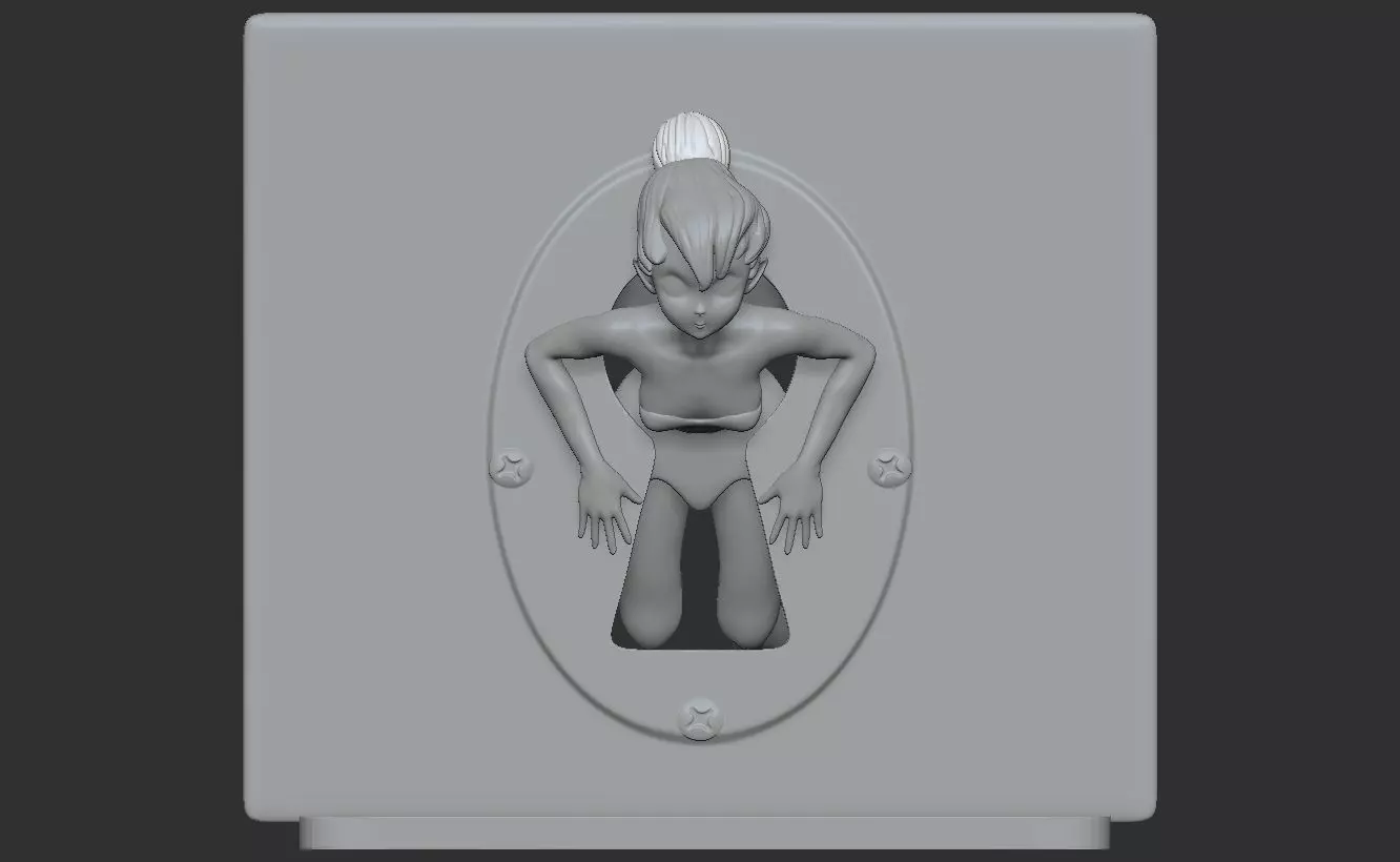 CAMPANITA Y CERRADURA  3D print model_0