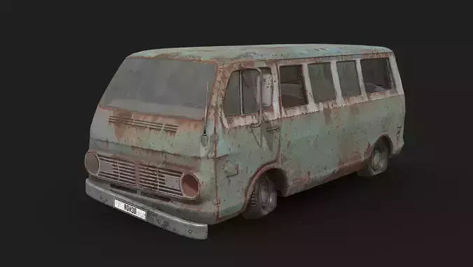 Abandoned Car - Chevrolet Sport Van