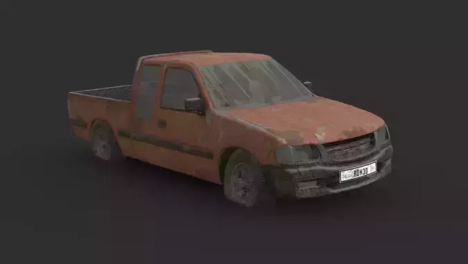 Abandoned Car - Opel Campo Cab