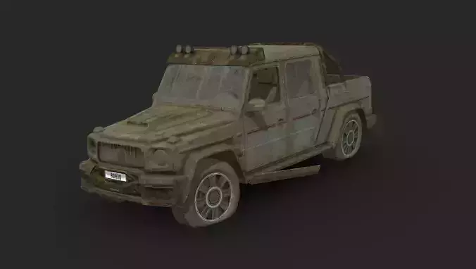 Abandoned Car - Brabus 800 Adventure