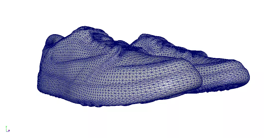 Travis Scott x Nike Air Joradn 1 Dunk low Golf Low-poly 3D model_8