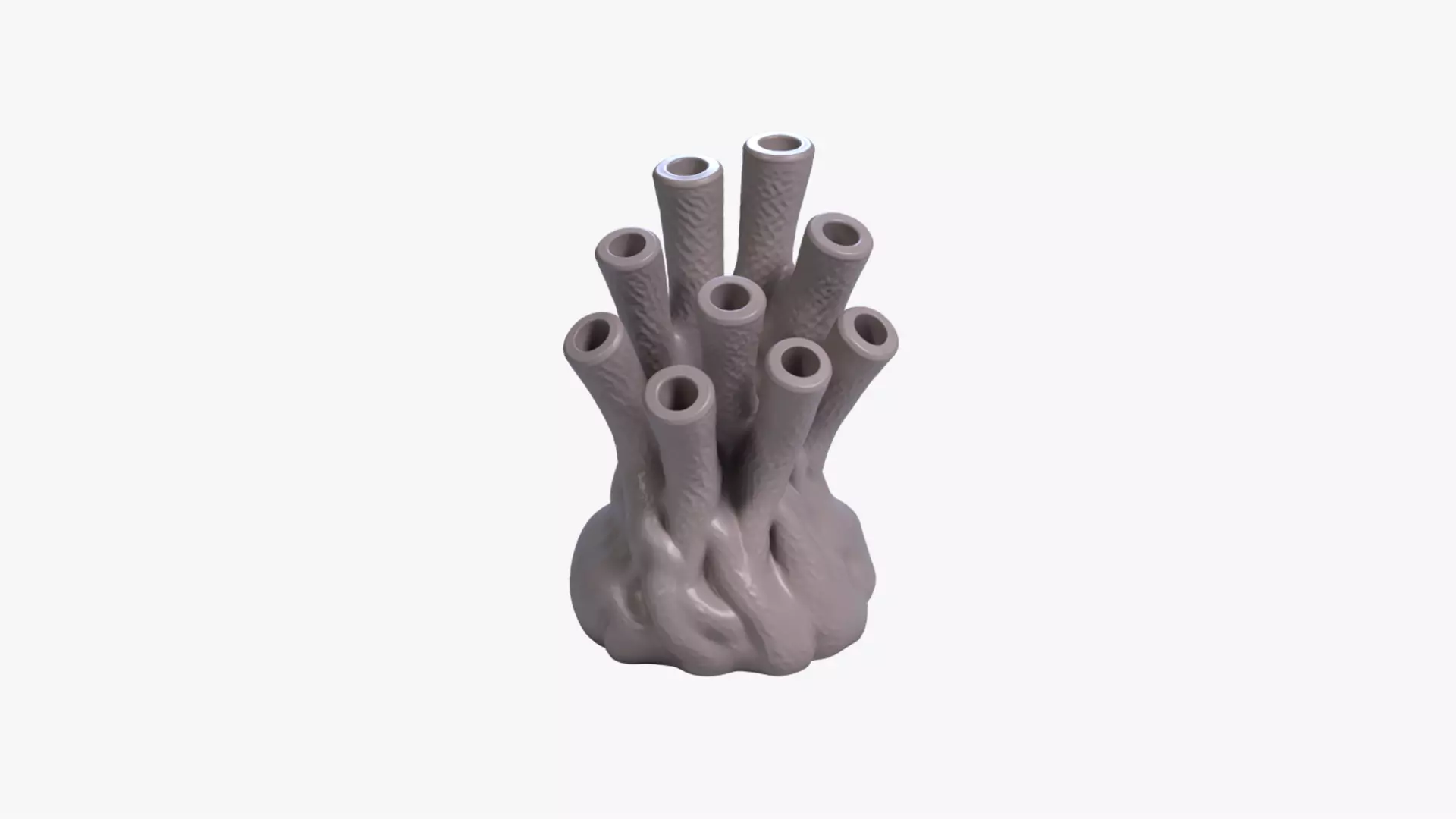 Coral Polyps Pen Holder Desk Organizer STL File 3D Printable 3D print model