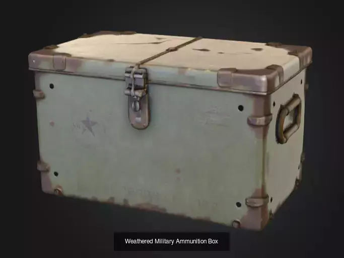 Tactical Military 3D Asset Pack 3D Model Collection_5