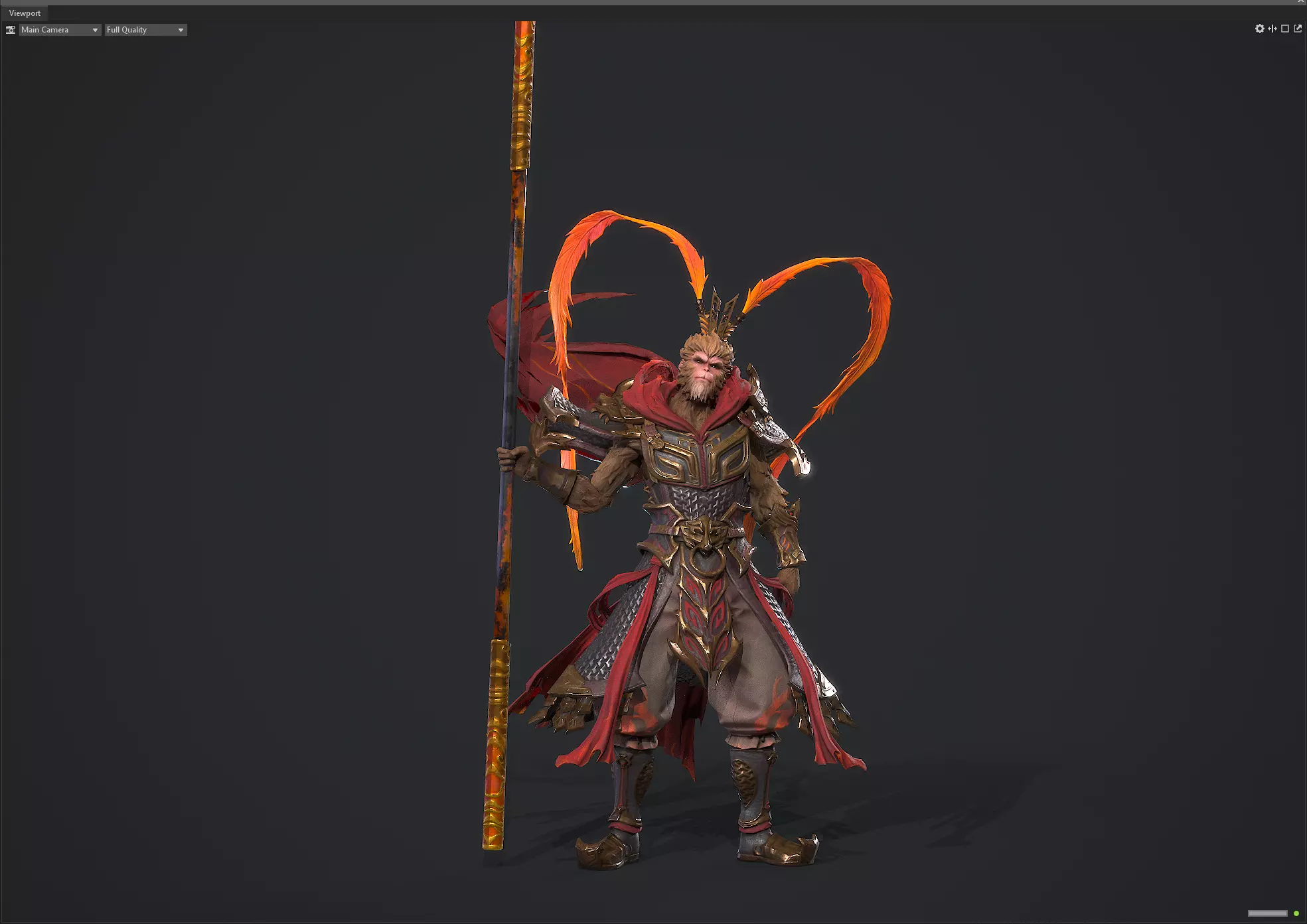 Great Sage Equalling Heaven Low-poly 3D model_11