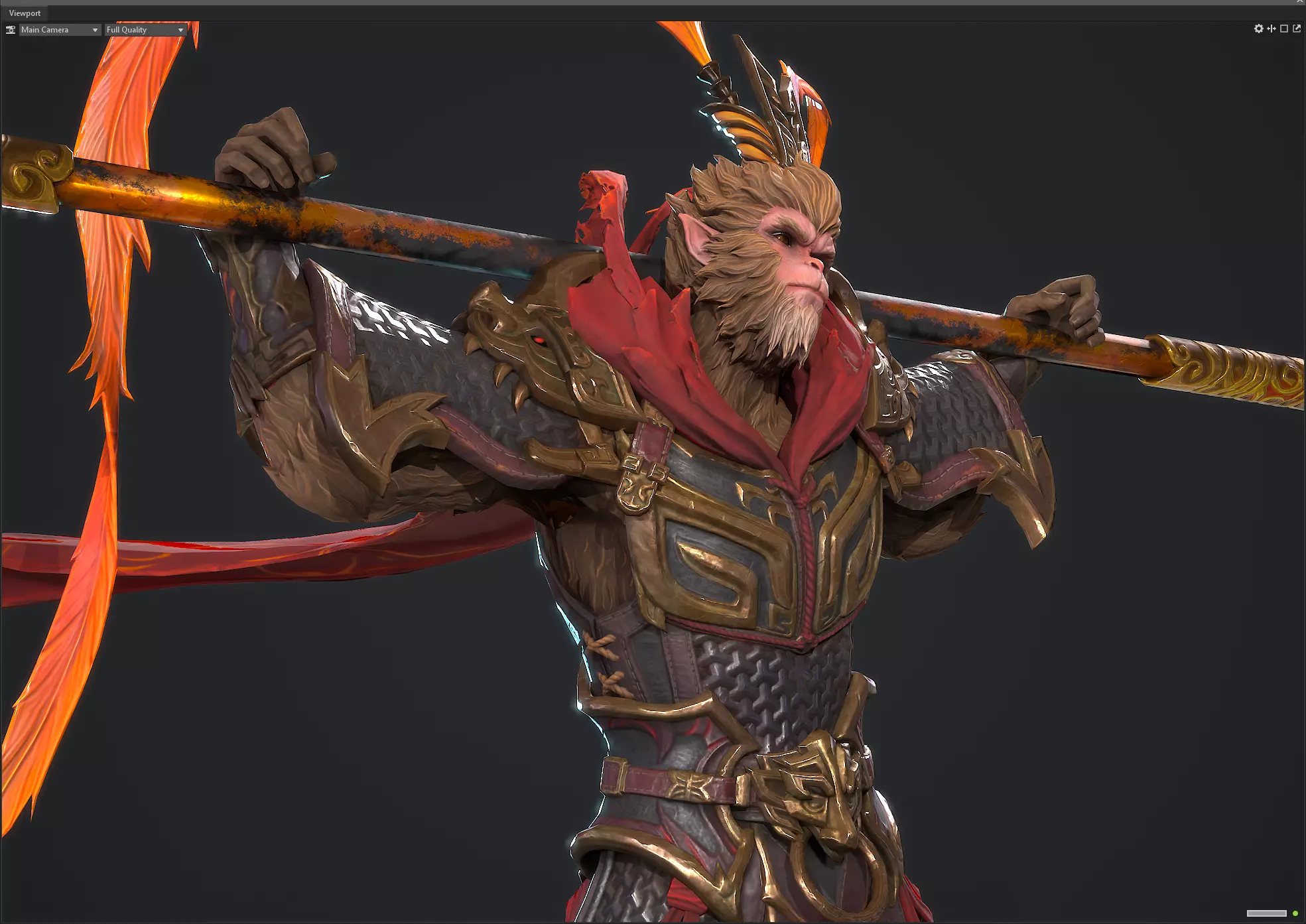 Great Sage Equalling Heaven Low-poly 3D model_3