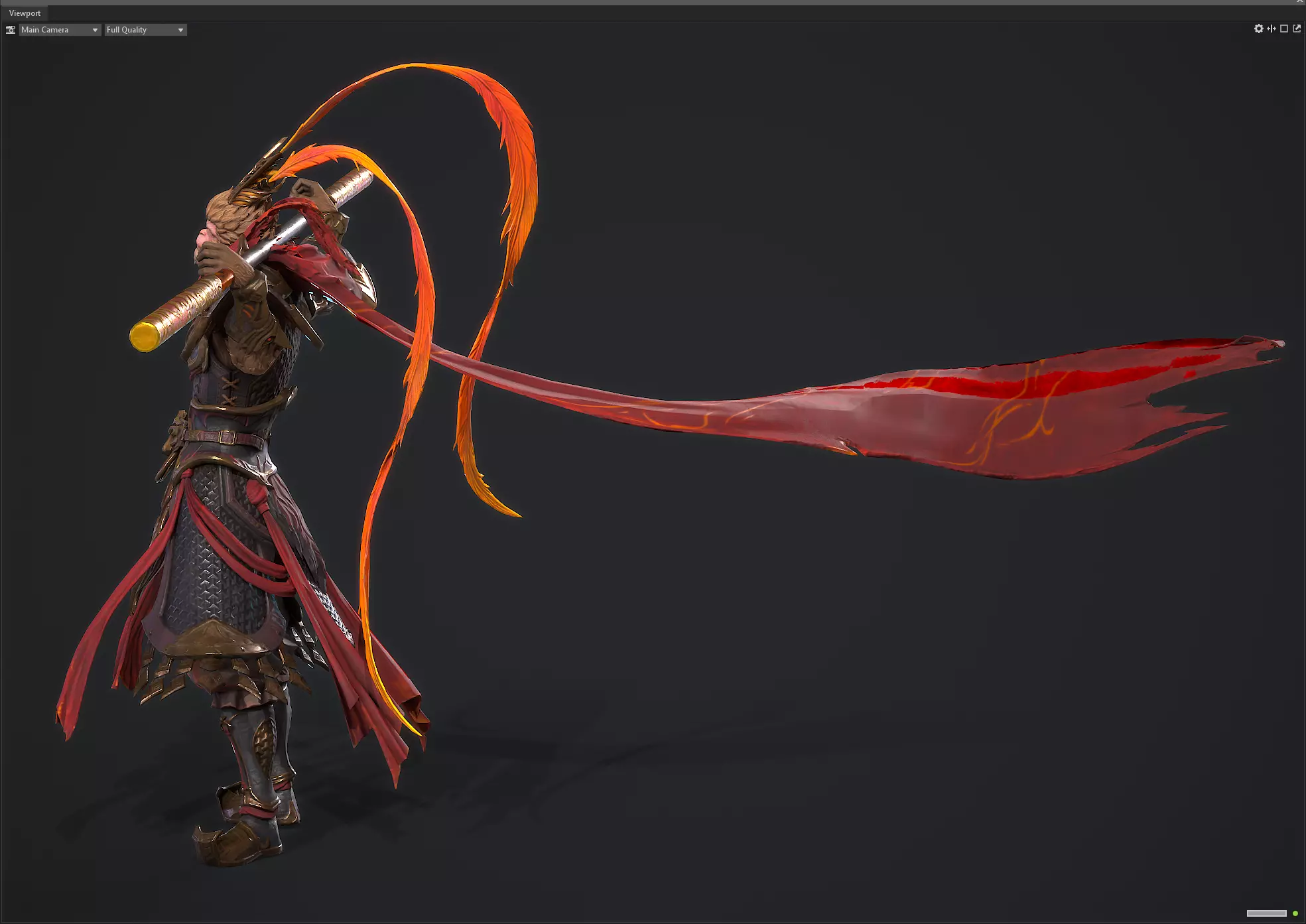 Great Sage Equalling Heaven Low-poly 3D model_7