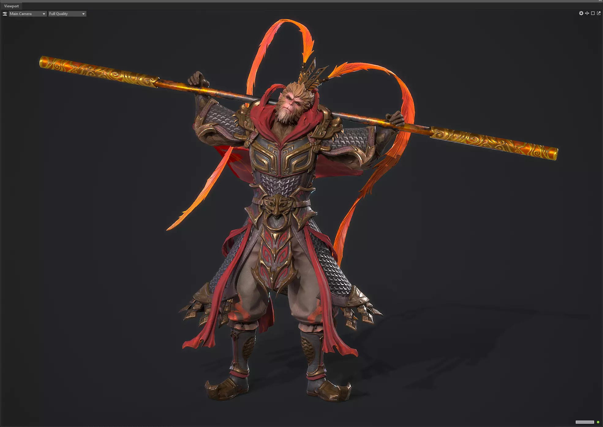 Great Sage Equalling Heaven Low-poly 3D model_5