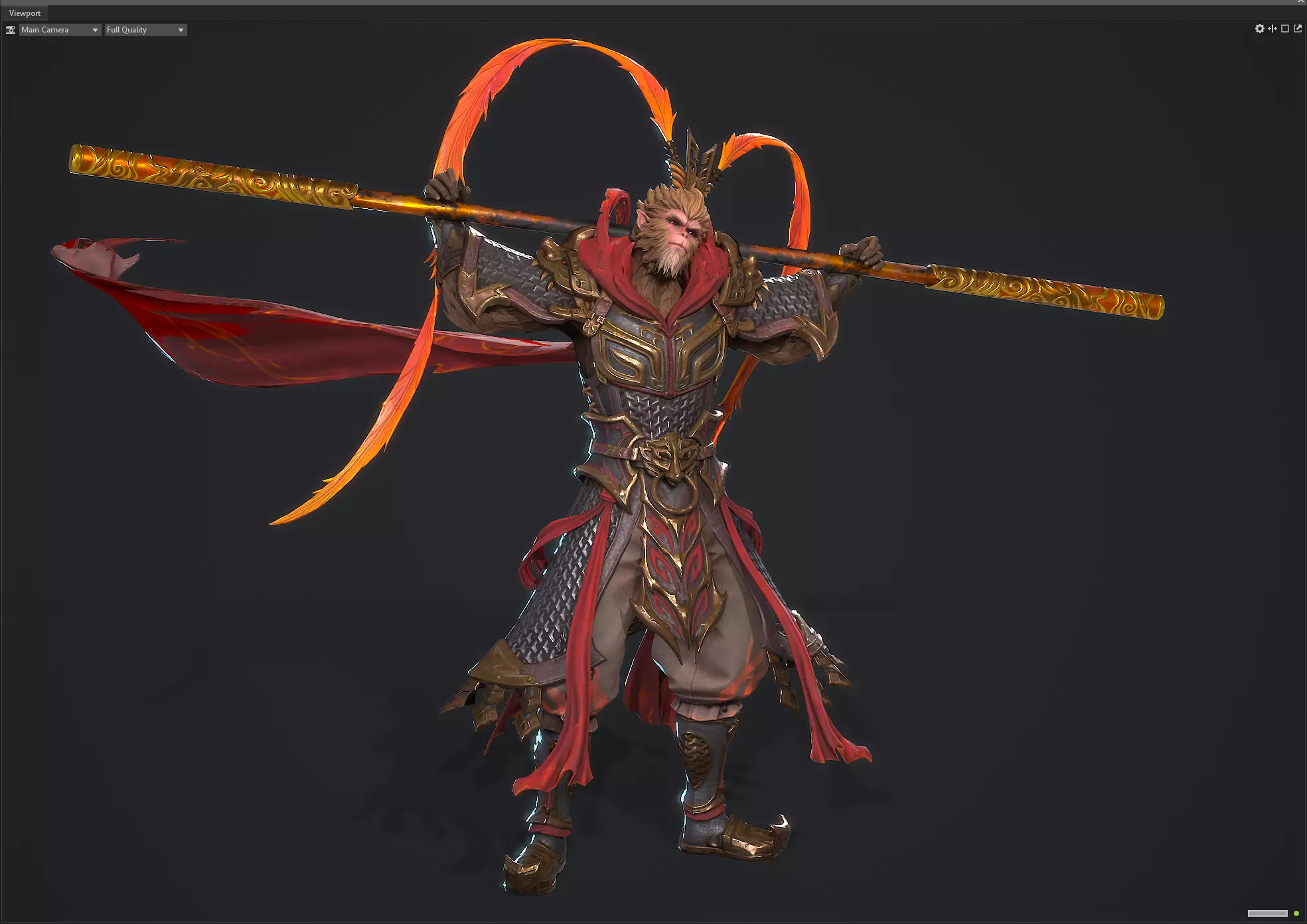 Great Sage Equalling Heaven Low-poly 3D model_4