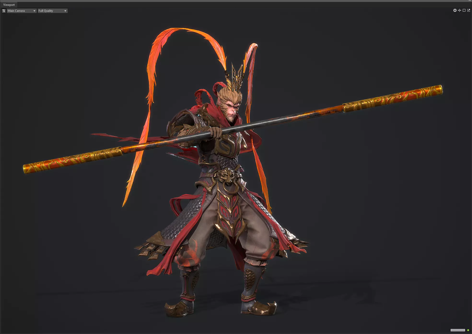 Great Sage Equalling Heaven Low-poly 3D model_12